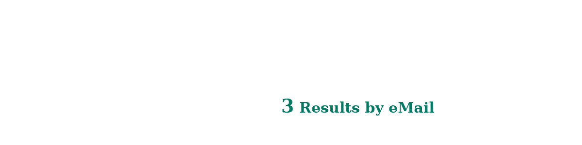 3 results by email