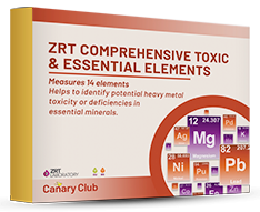 ZRT Comprehensive Toxic & Essential Elements Hormone Profile